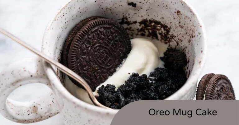 Oreo Mug Cake